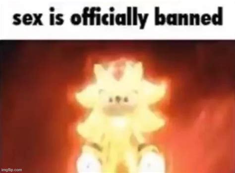 Sex Is Officially Banned Imgflip
