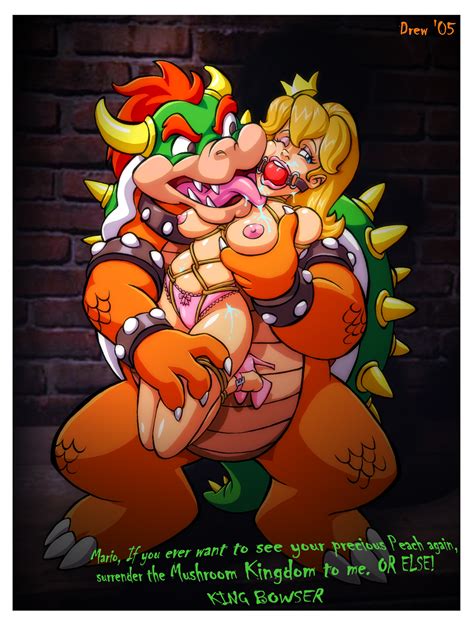 Rule 34 Bowser Female Human Koopa Male Nintendo Princess Peach