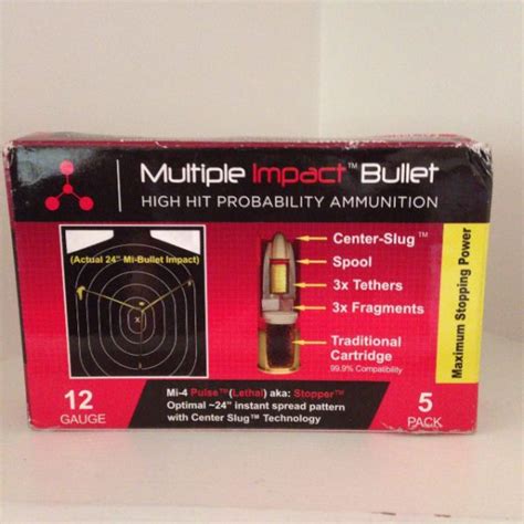 Multiple Impact Bullet 12 Gauge 500 Rounds