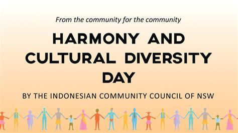 Harmony And Cultural Diversity Day Indomedia