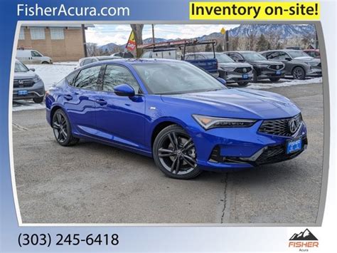 New 2023 Acura Integra Cvt Wa Spec Tech Package 4dr Car In Boulder