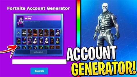 Latest Fornite Account Generator — Skins Included For Free By Neil