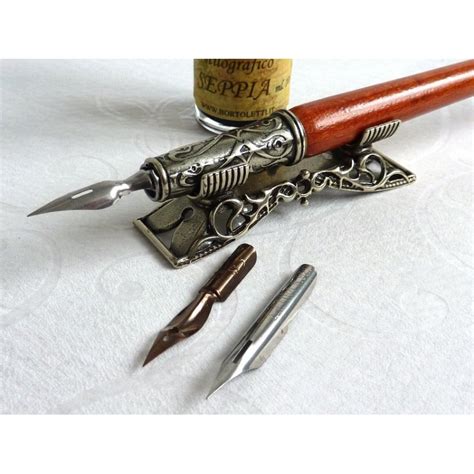 Buy Wooden Calligraphy Pen Ink And Pen Rest Calligraphy Arts