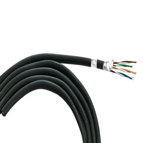 Cat 6 Stp A Aluminium Foil Braid Shielded Lan Cable Krystals Cables