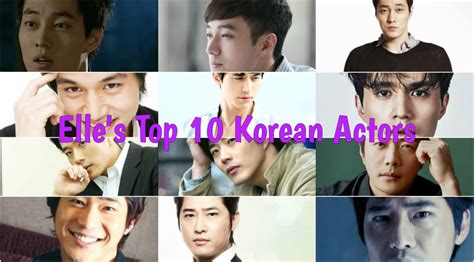 Famous Top 10 Korean Actor Actresses Profiles