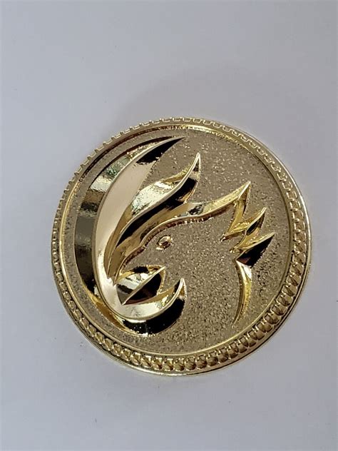 Blazing Phoenix Legacy Coin Gold Made For Bandai Legacy Etsy