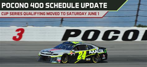 Kansas speedway, a premier motorsports facility in the midwest, hosts two nascar race weekends a year, in addition to hosting approximately 200 other events throughout the year. Pocono 400 Schedule Update - Monster Energy Qualifying ...