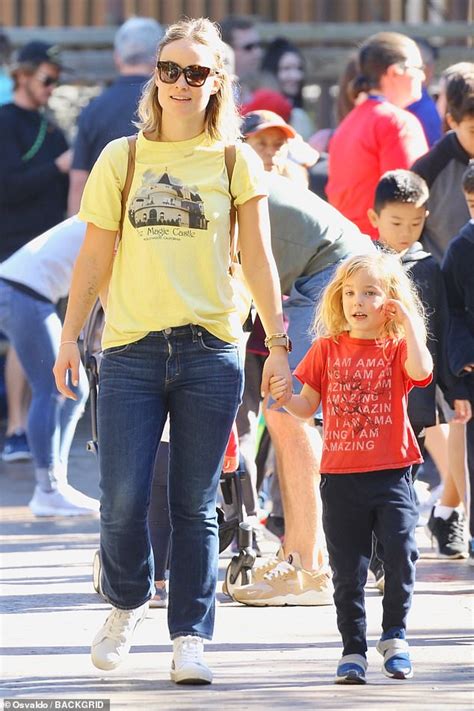 Olivia Wilde And Jason Sudeikis Enjoy Thrill Rides With Their Two Kids