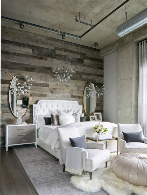 Lofted beds are ideal for small bedrooms because they free up space underneath. Houzz | 50+ Best Industrial Bedroom Pictures - Industrial ...