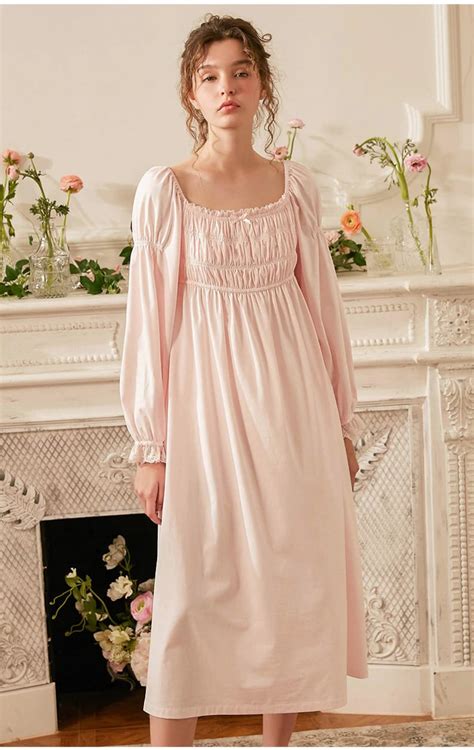 Victorian Nightgown Square White Vintage Nightgown Women Etsy Canada