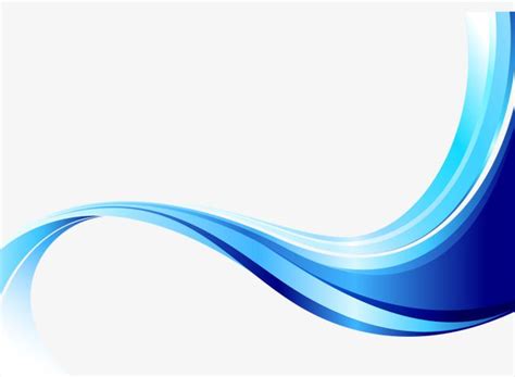 Vector Blue Wave Decoracion Png Olas Material Decorativo Blue Wave