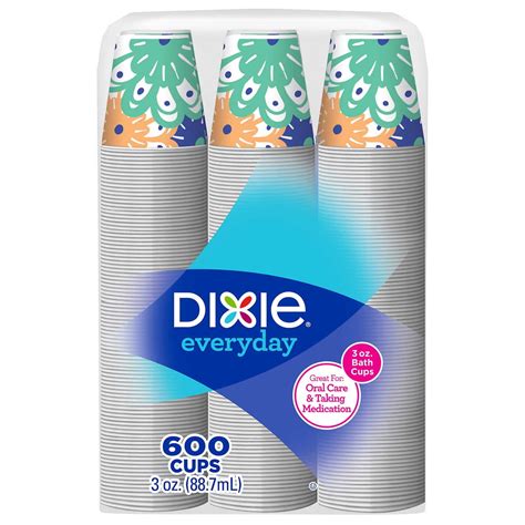 Dixie Paper Cold Cup Oz Count Walmart Com