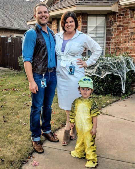 We Had A Limited Budget On Our Costumes This Year And Decided To Go With Jurassic World My Sons