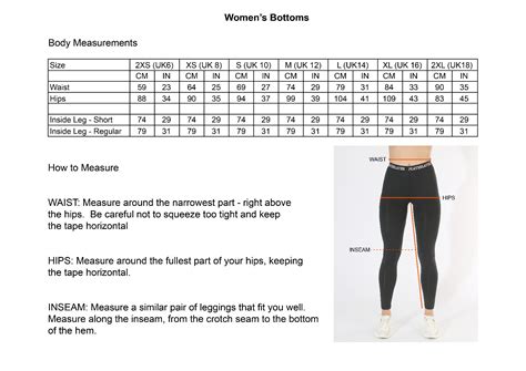 Playerlayer Womens Size Guide