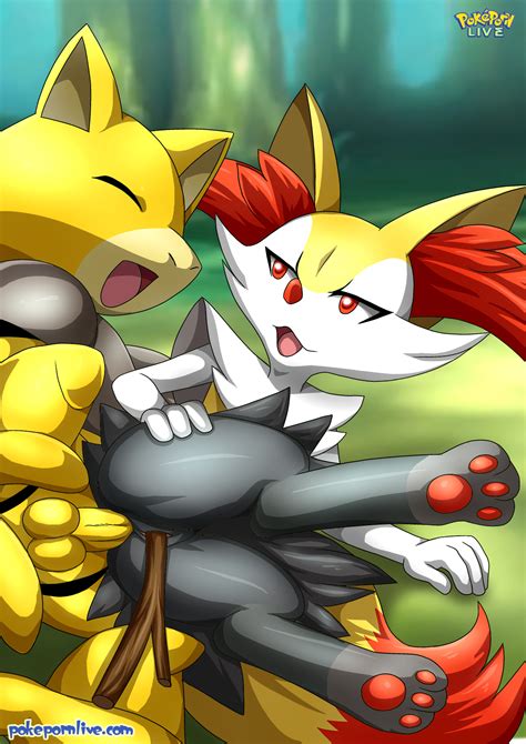 Rule 34 2016 Abra Anal Anal Sex Anus Bbmbbf Braixen Canine Closed