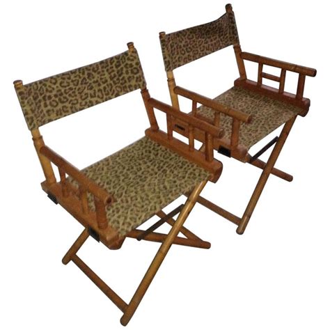 Telescope directors chairs are soundly constructed using the finest. Directors Chairs from Telescope Chair, Leopard Print ...