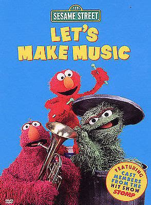Sesame Street Let S Make Music Ebay