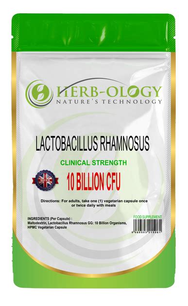 Lactobacillus Rhamnosus 10 Billion Cfu Vegan Capsules Herb Uk