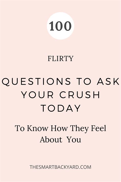100 Flirty Questions To Ask Your Crush Today Flirty Questions Your