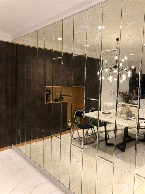 Bespoke Mirror Wall Cladding Sun Studio London Mirror Design Wall