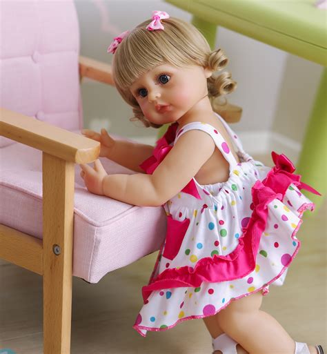 22 Reborn Baby Girl Doll Full Body Vinyl Silicone Handmade Lifelike