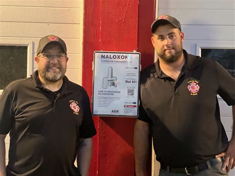 The first outdoor NARCAN® unit installed in Steuben County is located