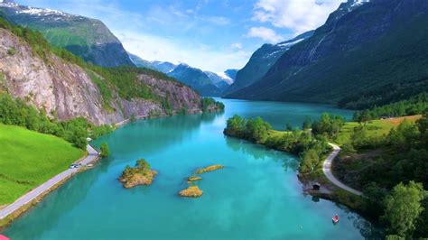 Lovatnet Lake In Norway Nature Info