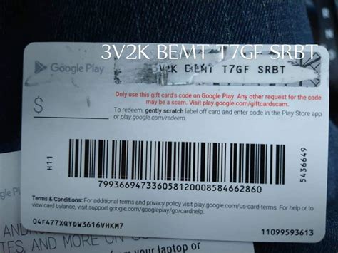 If your gift card isn't working, there are a few reasons why. My gift card number is un readable - Google Play Community