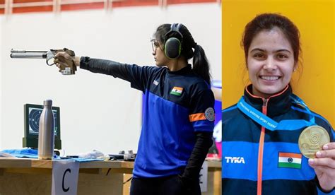 16 Year Old Indian Girl Manu Bhaker Becomes World Shooting Champion Du Express