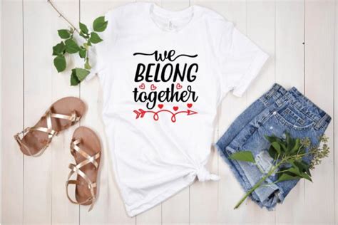 We Belong Together Svg Graphic By Funnysvgmax · Creative Fabrica