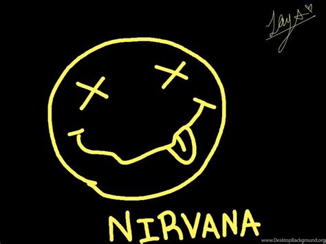 Nirvana Smiley Face Backgrounds Desktop Background