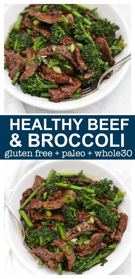 Is a homemade beef and broccoli recipe healthy? Healthy Beef and Broccoli - One Lovely Life