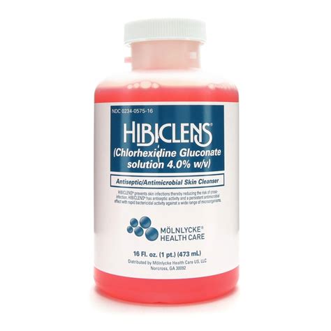 Hibiclens Skin Cleanser 4 Solution Wpump 16 Ounce Each Mcguff