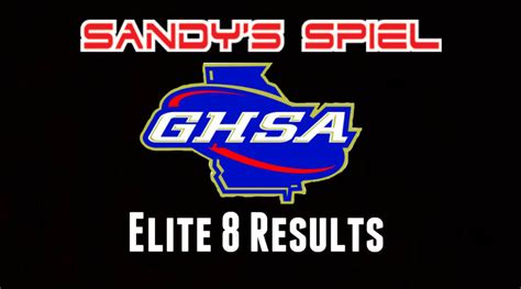 Boys Elite 8 Results Sandys Spiel
