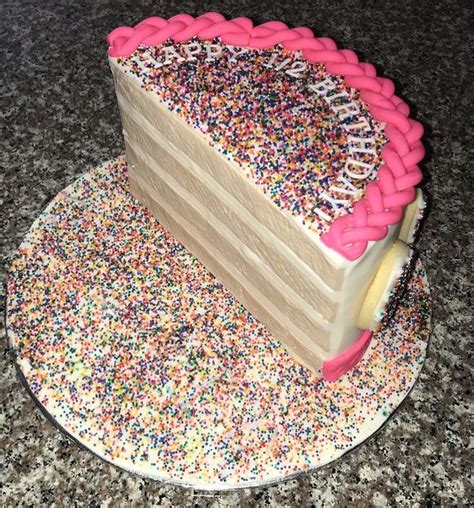 Half Birthday Cake Half Birthday Cakes Sprinkle Cake Custom Cakes