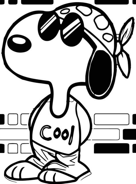 Desenhos Do Snoopy Para Colorir Wonder Day — Desenhos Para Colorir Para Crianças E Adultos