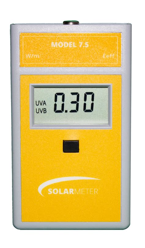 Sunburn Uv Meter Model Solarmeter