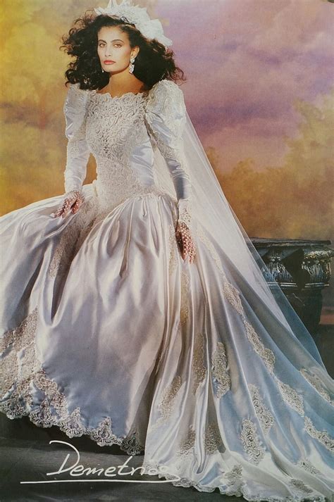 Demetrios 19921993 Bridal Gowns Vintage Dramatic Wedding Dress