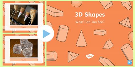 3d Shapes Powerpoint 3d Shapes Activity For Kids