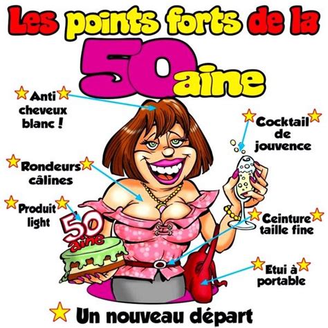 Une petite blague, un jeu de mot, un clin d'oeil, un message. Message anniversaire humoristique 50 ans - existeo.fr