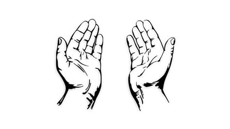 What Does Allah Love Praying Hands Drawing How To Draw Hands