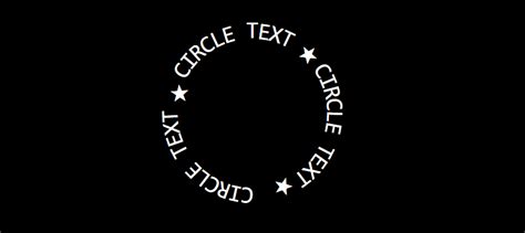 Writing Circle Text With Css And Js Medium