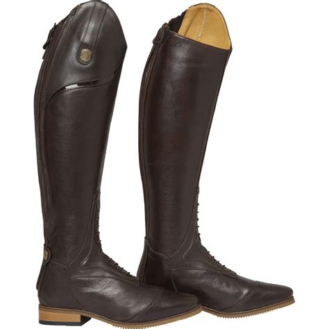 Mountain Horse Womens Rider Boots Sovereign High Dark Brown The Drillshed