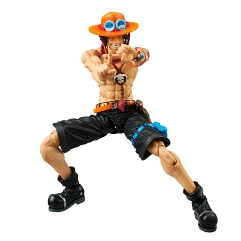 Portgas D Ace ONE PIECE VARIABLE ACTION HEROES MegaHouse MegaHobby