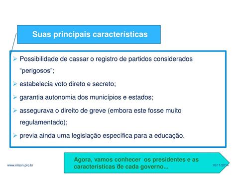 Ppt Governos Populistas No Brasil Powerpoint Presentation Id