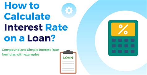 How To Calculate Interest Rate On A Loan Formulas And Examples