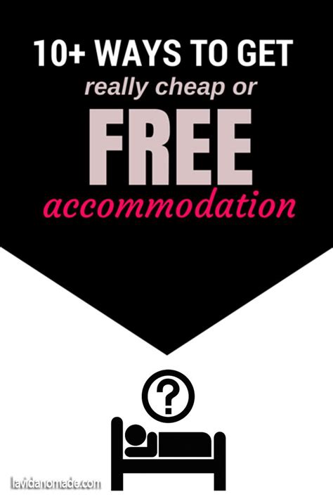 how to get cheap or free accommodation around the world budget travel tips travel advice