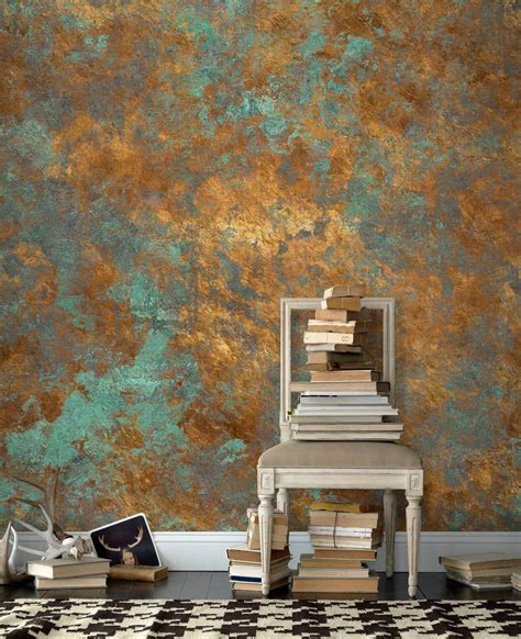 Painting parchment stripes on walls. Vintage wallpaper | Wall painting techniques, Sponge painting walls, Decorative painting techniques