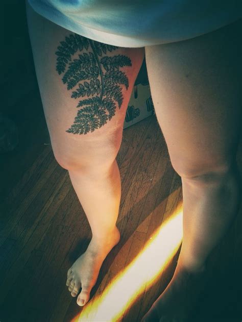 But you have to choose the right type of design that suits your personality and your body. New inner thigh tattoo from Kayla at Mpls Tattoo. The line ...