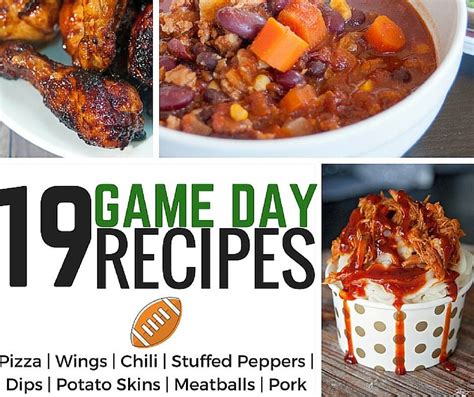 19 Game Day Recipes The Bewitchin Kitchen
